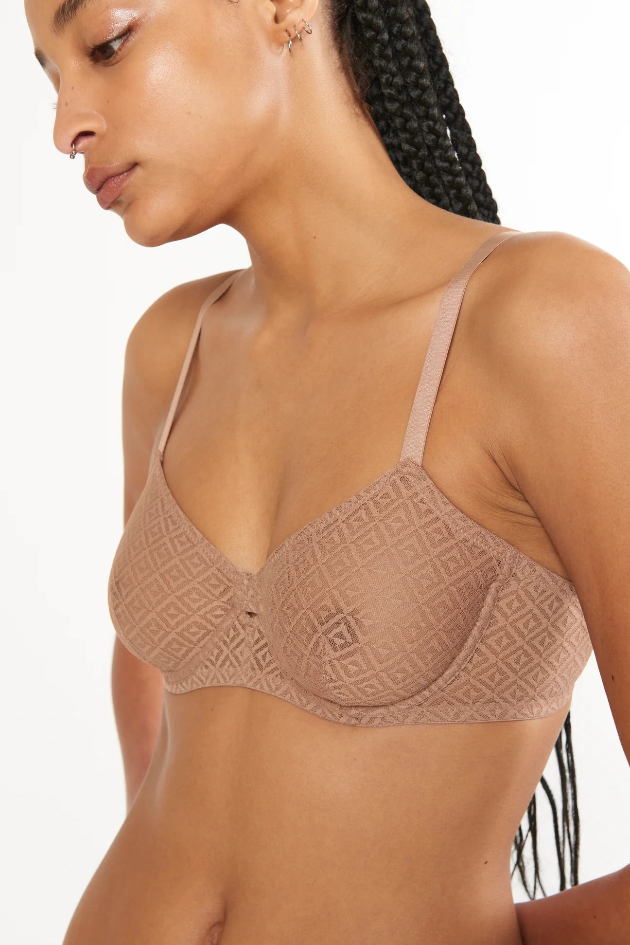 Betty Underwire Fullcup Bra Bronze