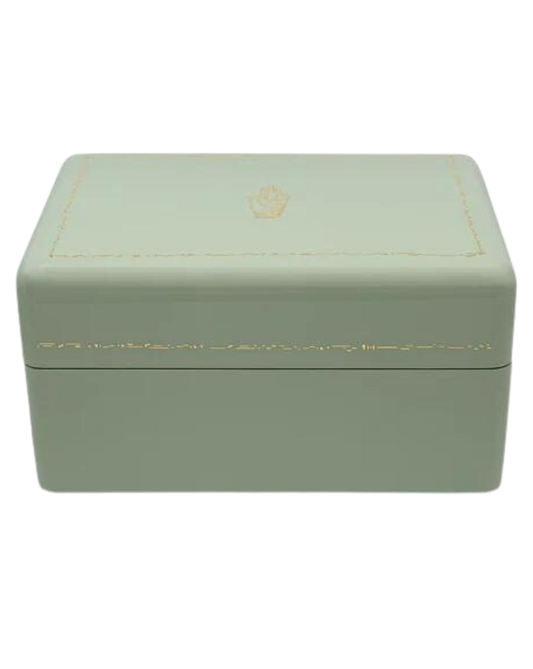 Mini Trunk Classic Jewelry Box, Mint