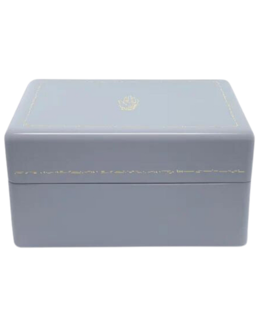 Mini Trunk Classic Jewelry Box, Evening Blue