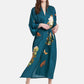 Peony & Butterfly Long Kimono Robe