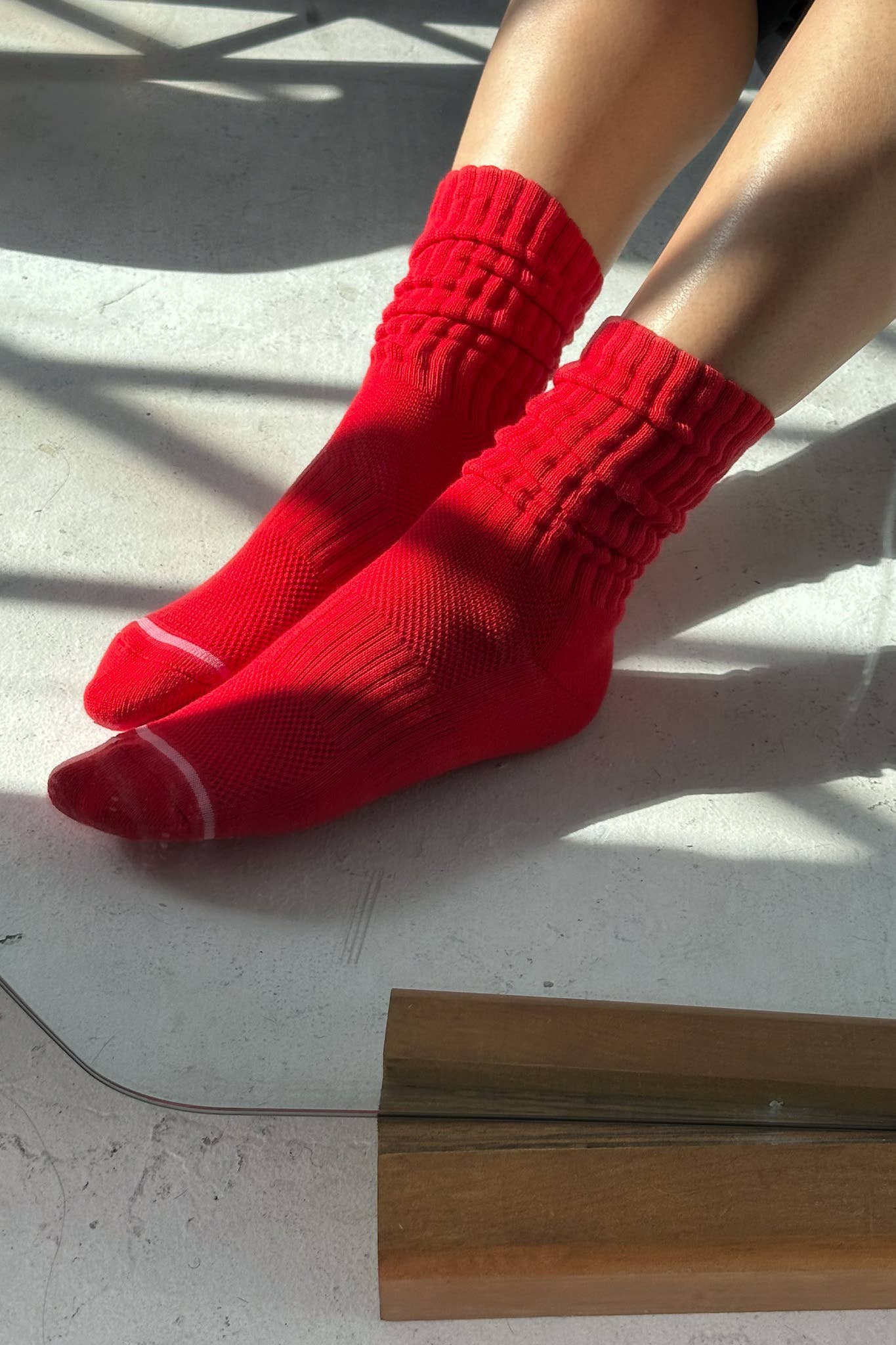 Ballet Socks: Strawberry