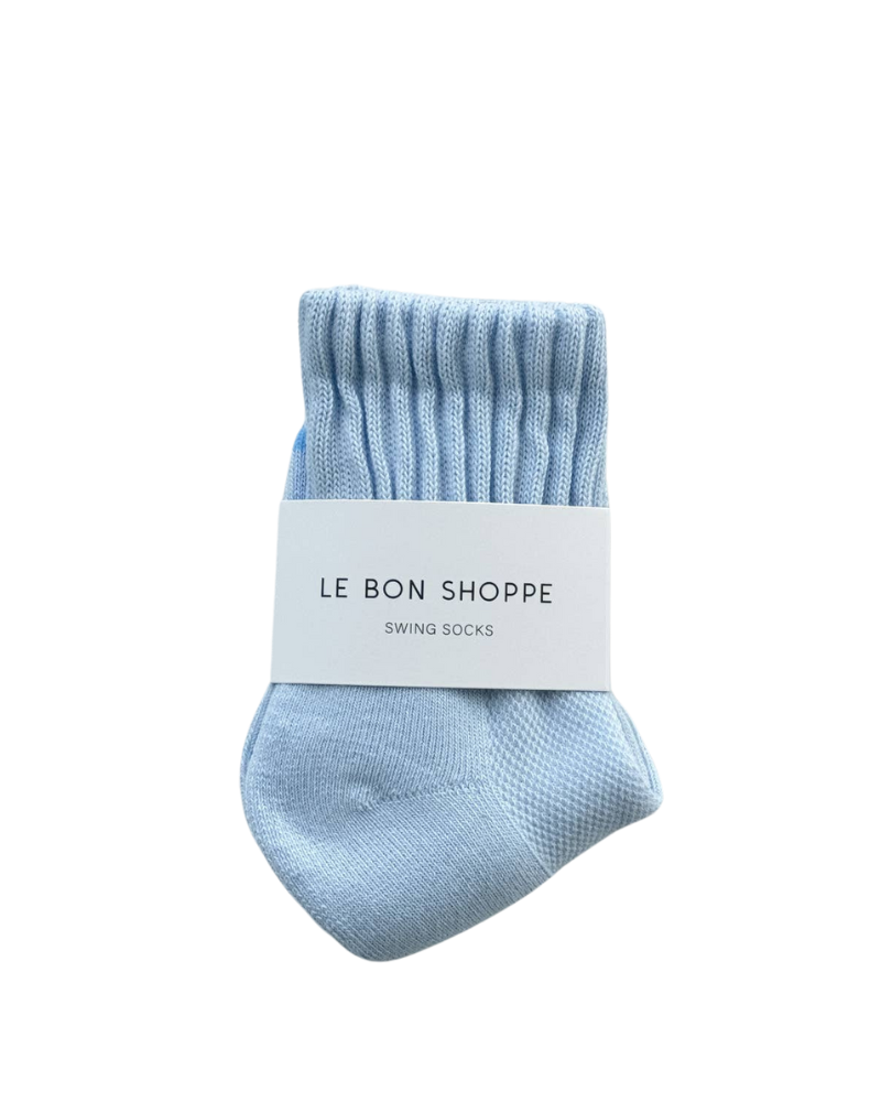 Swing Socks, Baby Blue