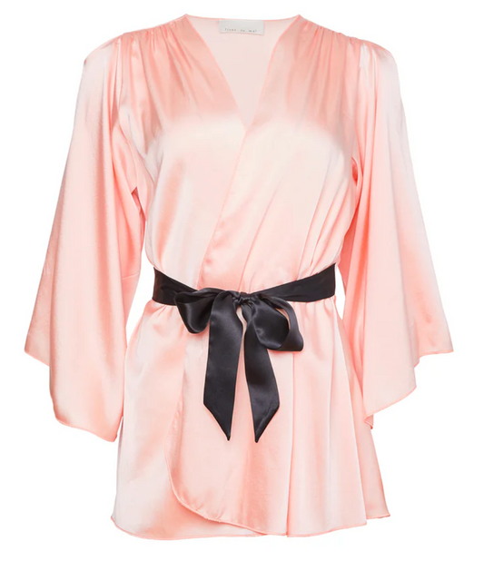 Angel Sleeve Robe, Tan