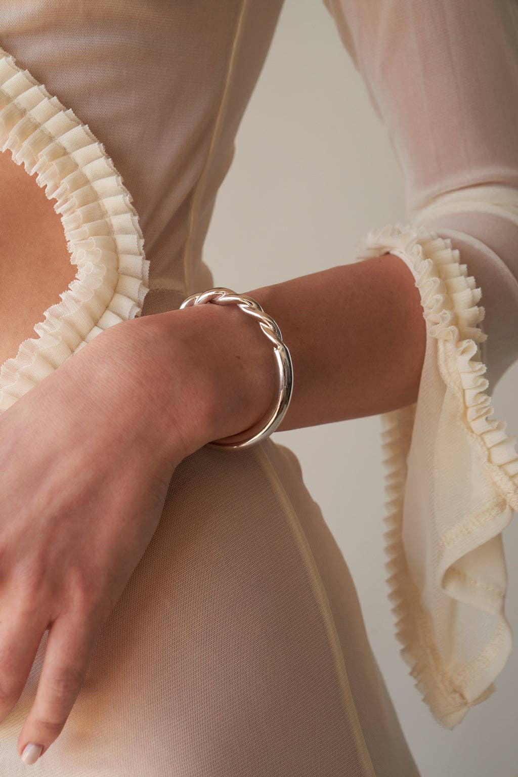 Lilou Hollow Cuff Bracelet