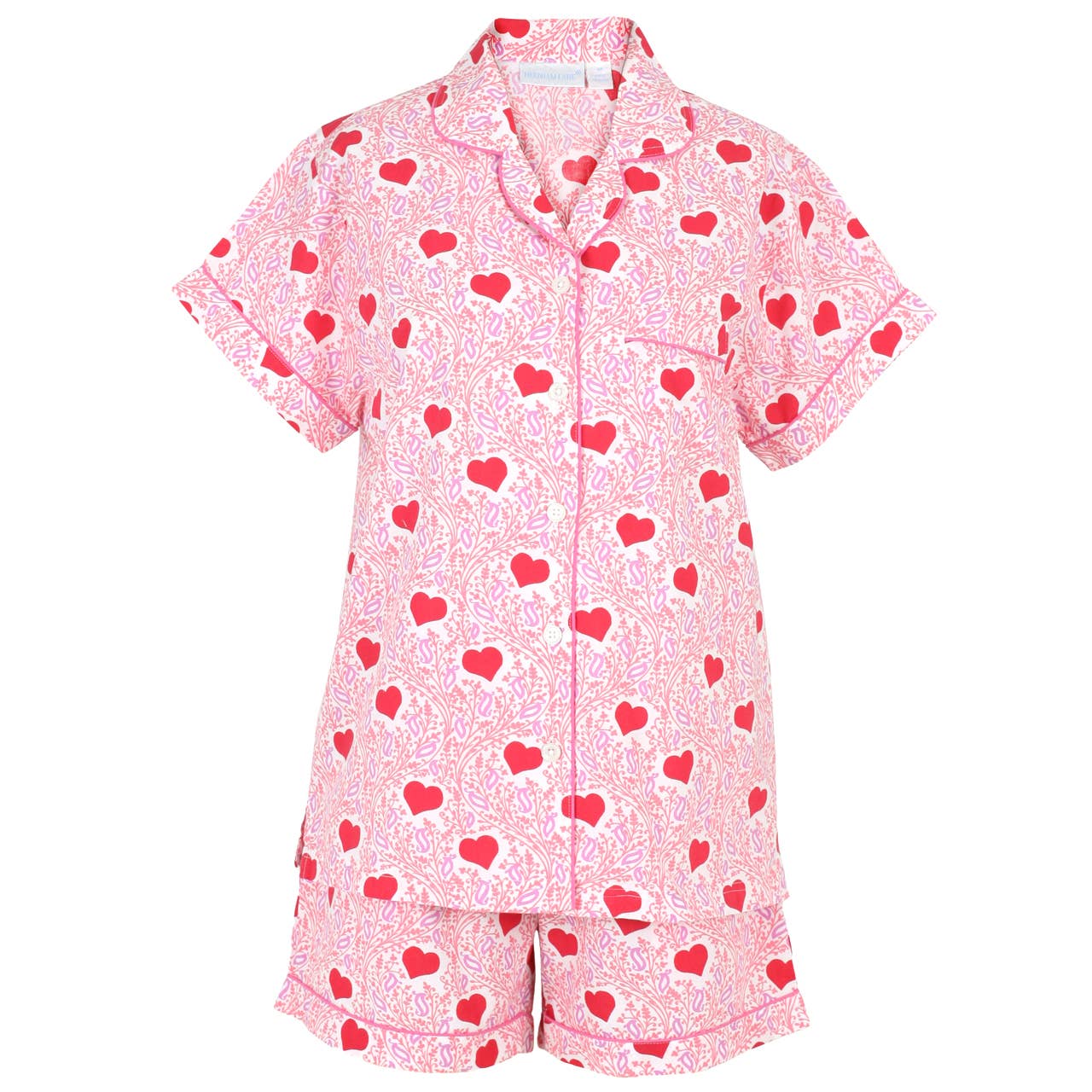 Lotta Love Short Sleeve Shorty Pajamas