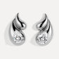 White Cz Sade Earrings