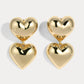 Bubble Heart Earrings